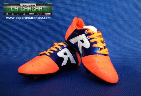 Zapato RAOZ Naranja   -  100% Mexicano  -  Material de Piel